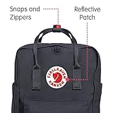 Fjällräven Rucksack Kånken Laptop 15 Zoll, Graphite, 16.0 x 28.0 x 40.0 cm, 18 Liter, 27172-031 - 3