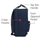 Fjällräven Kånken Laptop 13″ Rucksack 27171, blau (Royal Blue), 35 x 23 x 16 cm, 13 Liter - 5