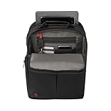 Wenger 601070 Reload16″ Laptop-Rucksack, gepolsterte Laptopfach mit iPad/Tablet / eReader Tasche in schwarz {16 Liter} - 2